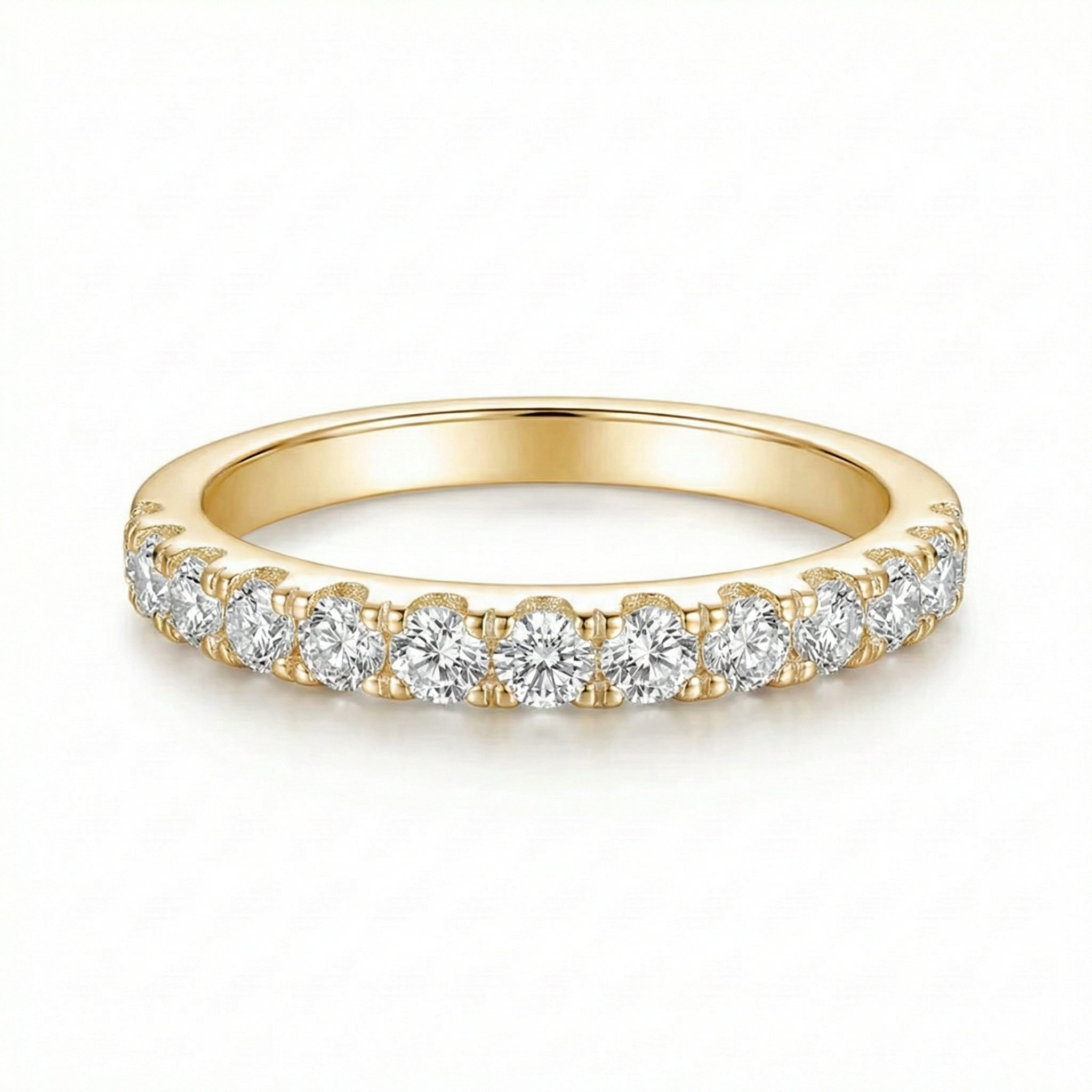 MOISSANITE | OR BLANC