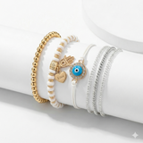 Hamsa Bracelet Set