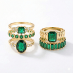 Willow Ring Set | Gold