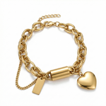 HEARTENED BRACELET - OR