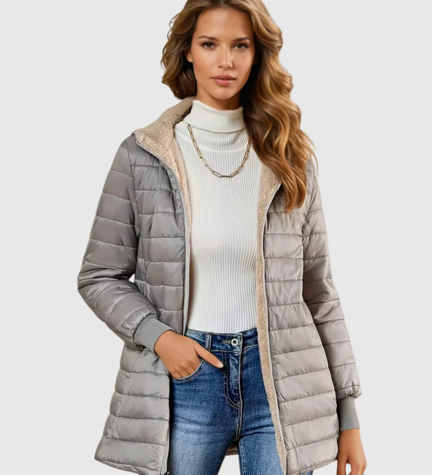AMANDYS | MANTEAU LONG DOUBLÉ