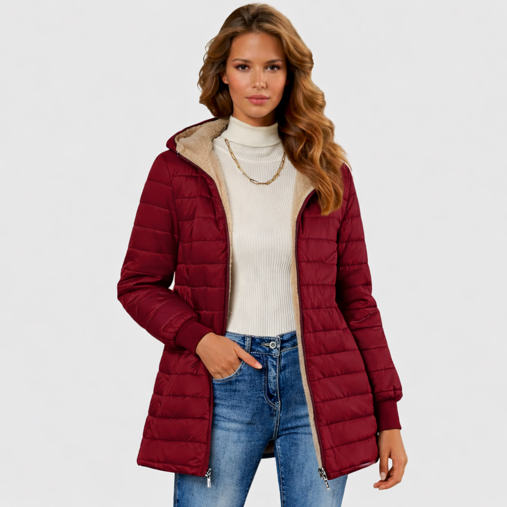 AMANDYS | MANTEAU LONG DOUBLÉ