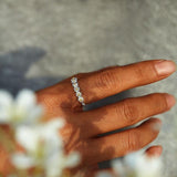 BAGUE JARDIN RÉGLABLE | ARGENT