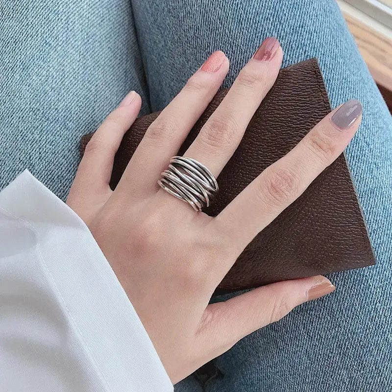 BAGUE RÉGLABLE ARGENT