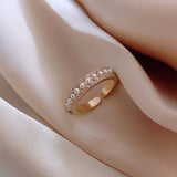 BAGUE PERLE LUXE | OR