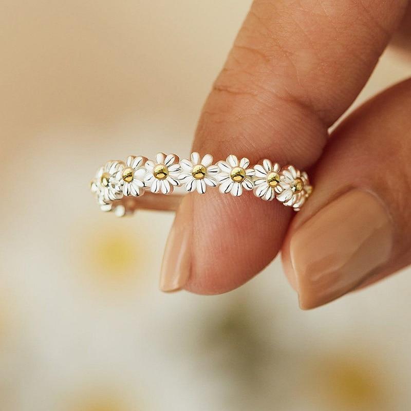 BAGUE JARDIN RÉGLABLE | ARGENT