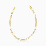 BRACELET MAILLE | OR BLANC