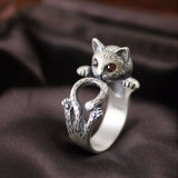 BAGUE RÉGLABLE PAINTED EN 925 STERLING ARGENT
