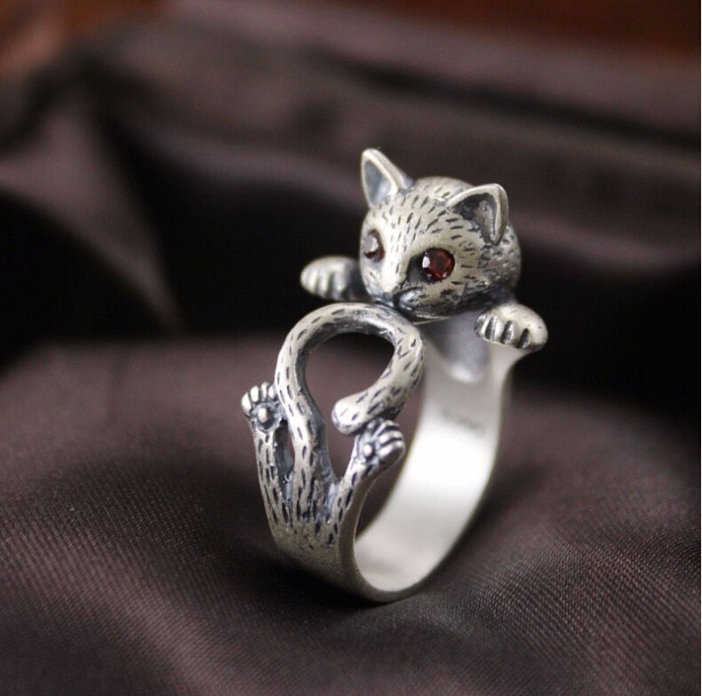 BAGUE RÉGLABLE PAINTED EN 925 STERLING ARGENT