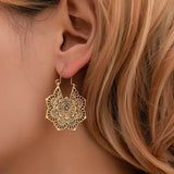 BOUCLES D'OREILLES LOTUS