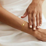 BRACELET INITIALE CŒUR