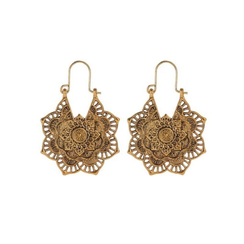 BOUCLES D'OREILLES LOTUS