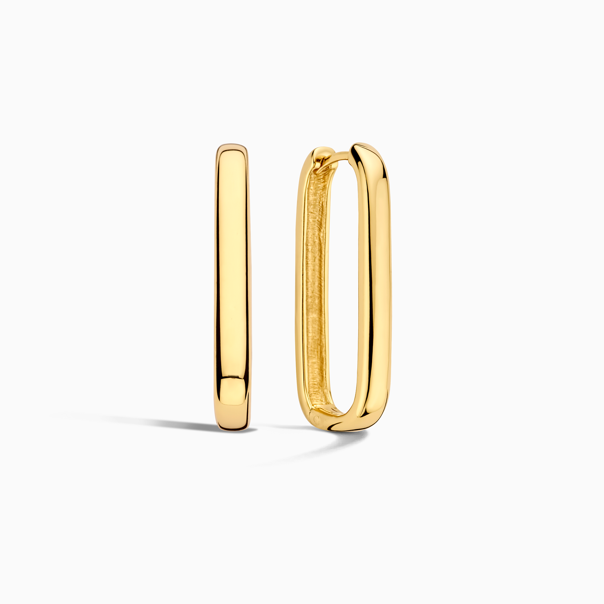 Large Icon Hoops - Gold
