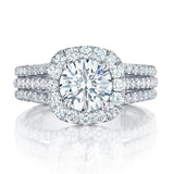 Clarinda Vellori Ring | White Gold