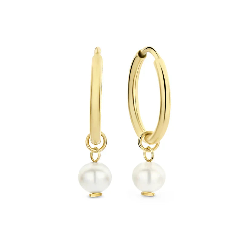 Boucles d'Oreilles Delia Blason | Or
