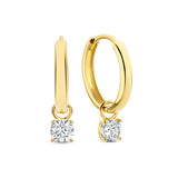 Larmes de Lune Stone Earrings Set - Gold