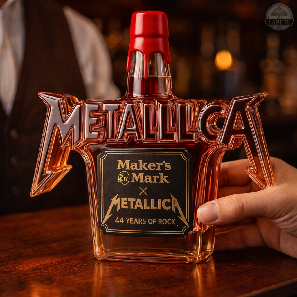 DÉCANTEUR WHISKEY — ÉDITION METALLICA