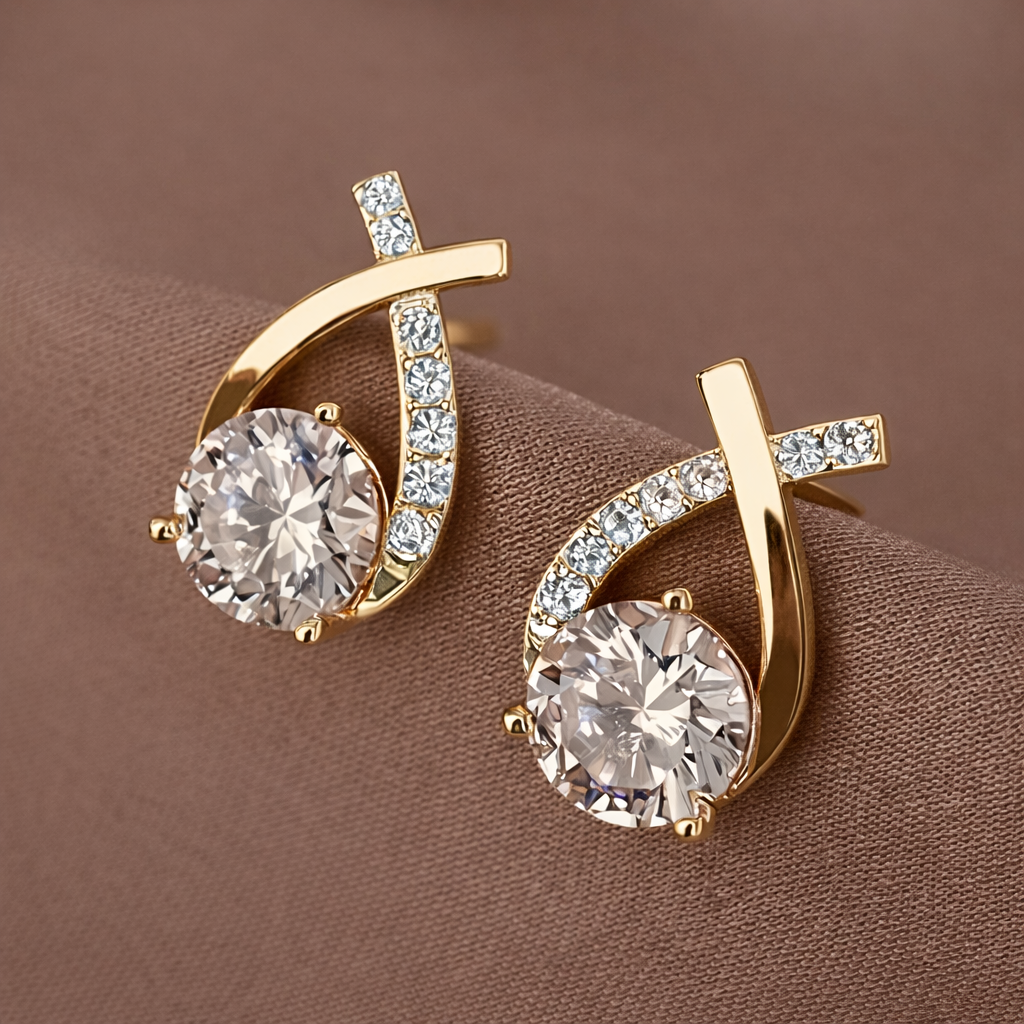 Arielle Earrings - Gold