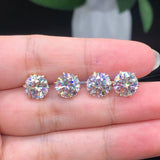 BOUCLES D'OREILLES | OR BLANC
