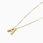 COLLIER AMOUR LETTRE INITIALE | OR