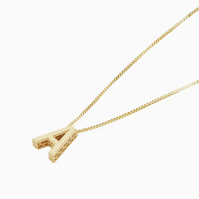 COLLIER AMOUR LETTRE INITIALE | OR