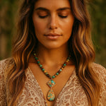Intense Jasper Spiritual Necklace