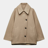 HARMÉLIA | MANTEAU COURT ÉLÉGANT