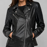 CAPUCINE | VESTE EN SIMILICUIR