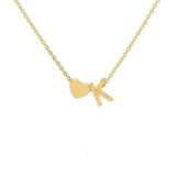 COLLIER INITIALE CŒUR