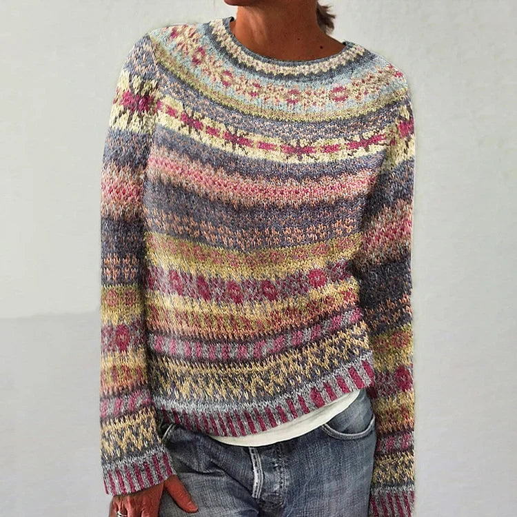 KEIRA | PULL TRICOTÉ VINTAGE