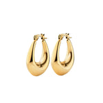 Drop Hoop Earrings