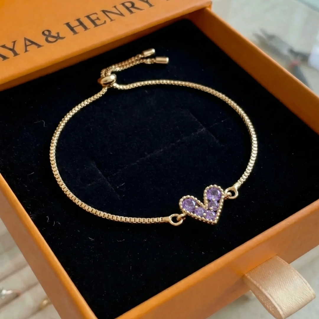 Bracelet Lilas Amour | Or