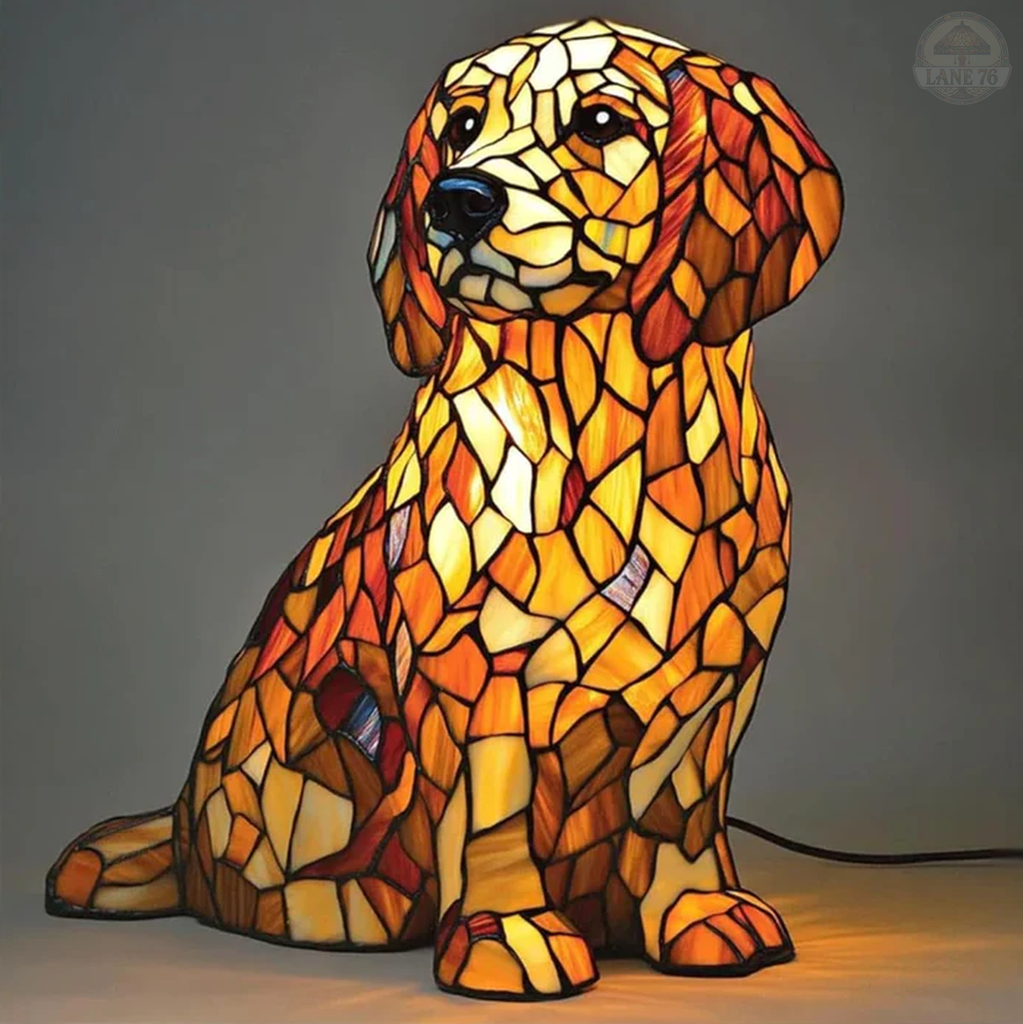 Lily the Spiritual Golden Retriever Figurine