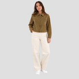 FLORÉANNE | VESTE CASUAL COL FRANÇAIS MANCHES LONGUES