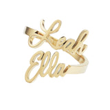 BAGUE PERSONNALISÉE 2 PRÉNOMS