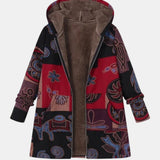MARINA | MANTEAU PATCHWORK BOHO ABSTRAIT