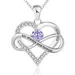 Always and Forever Birthstone Necklace