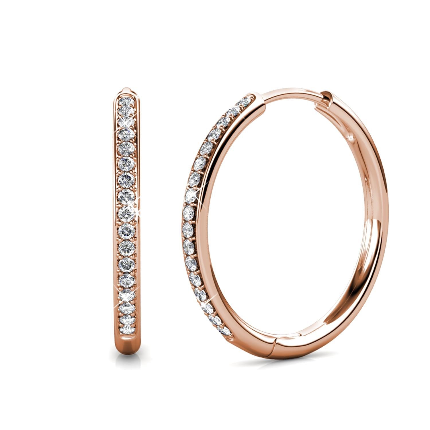 SOREL PAVÉ BOUCLES D'OREILLES - OR