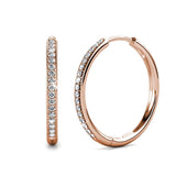 SOREL PAVÉ BOUCLES D'OREILLES - OR
