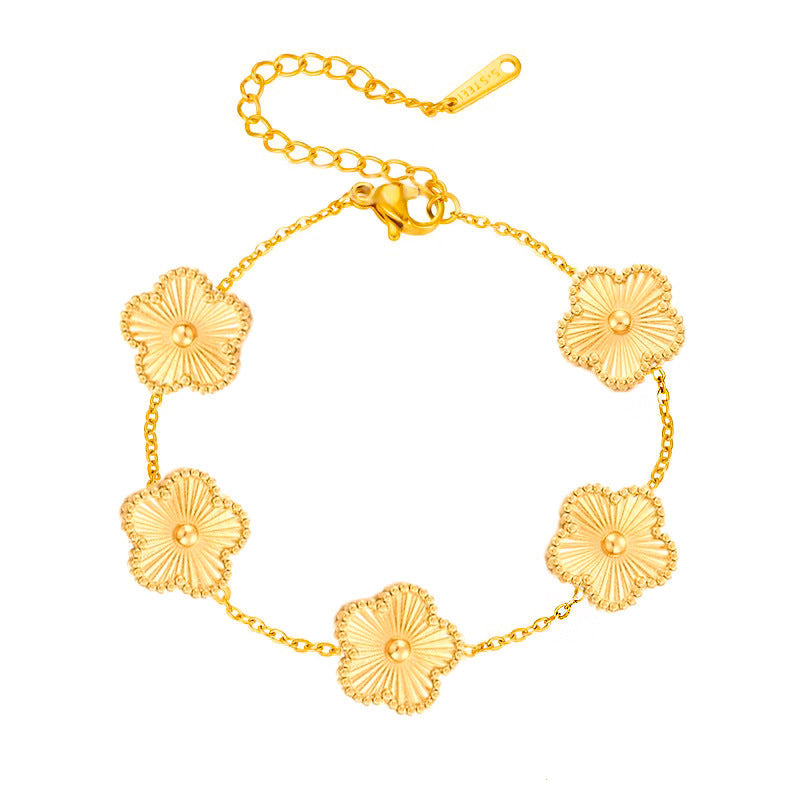 Bracelet Florielle Fleur Épanouie Breloque | Or