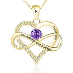Always and Forever Birthstone Necklace