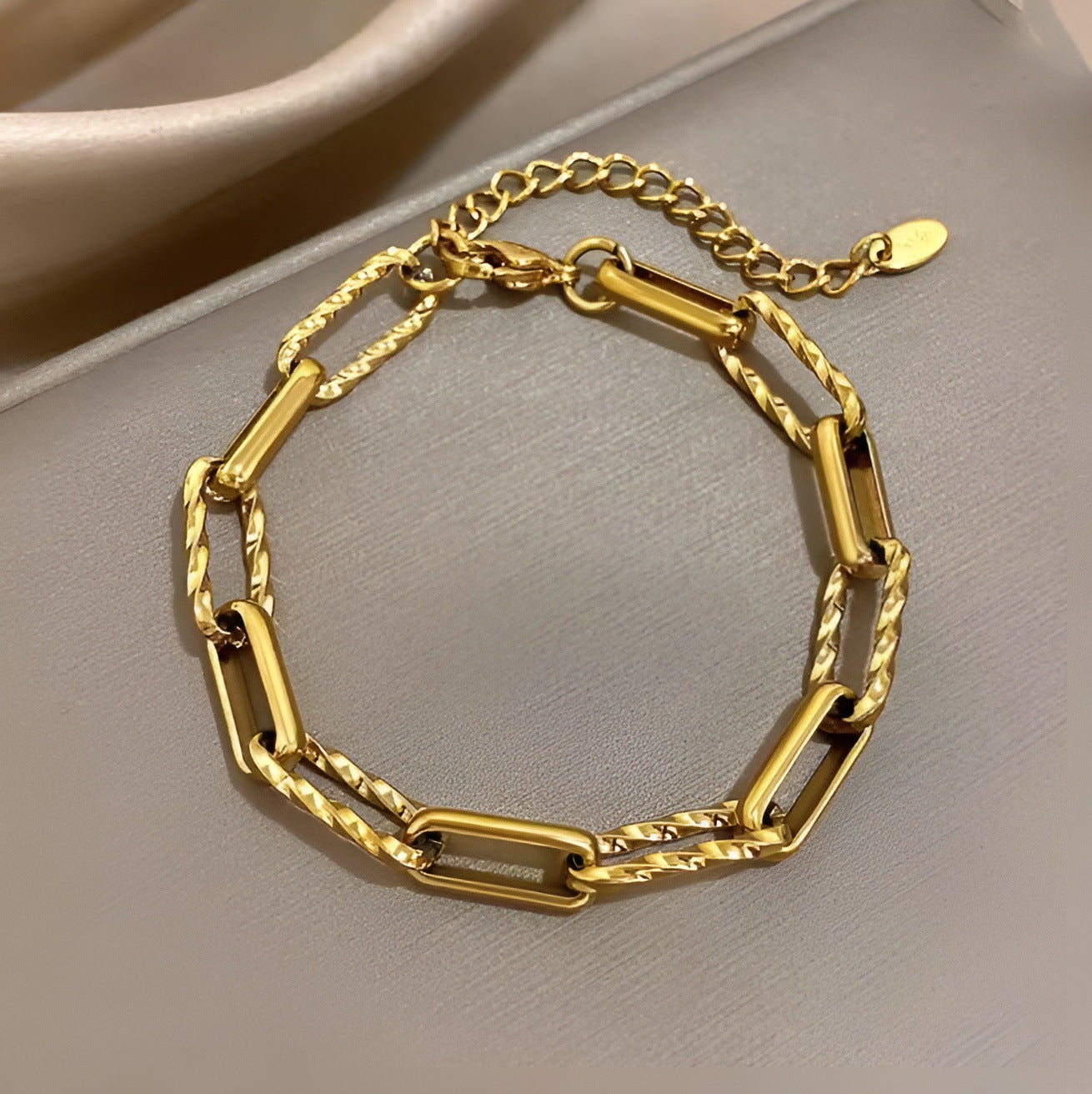Bracelet Imposant Maillon Lorielle | Or