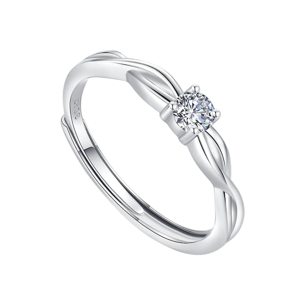 BAGUE | OR BLANC