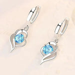 Eclipse Heart Drop - Earrings