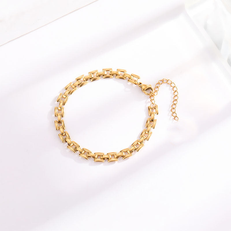 Bracelet Montre Chaîne | Or