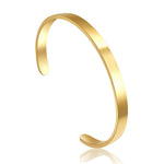Ronan Cuff Bracelet | White Gold