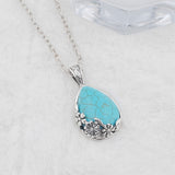 Serelle Ornament Pendant Necklace | White Gold