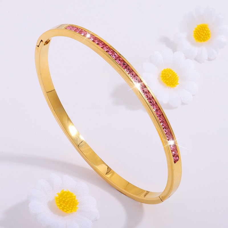 LIORA BELLANOTTE BRACELET VERT | OR