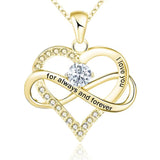 Always and Forever Birthstone Necklace