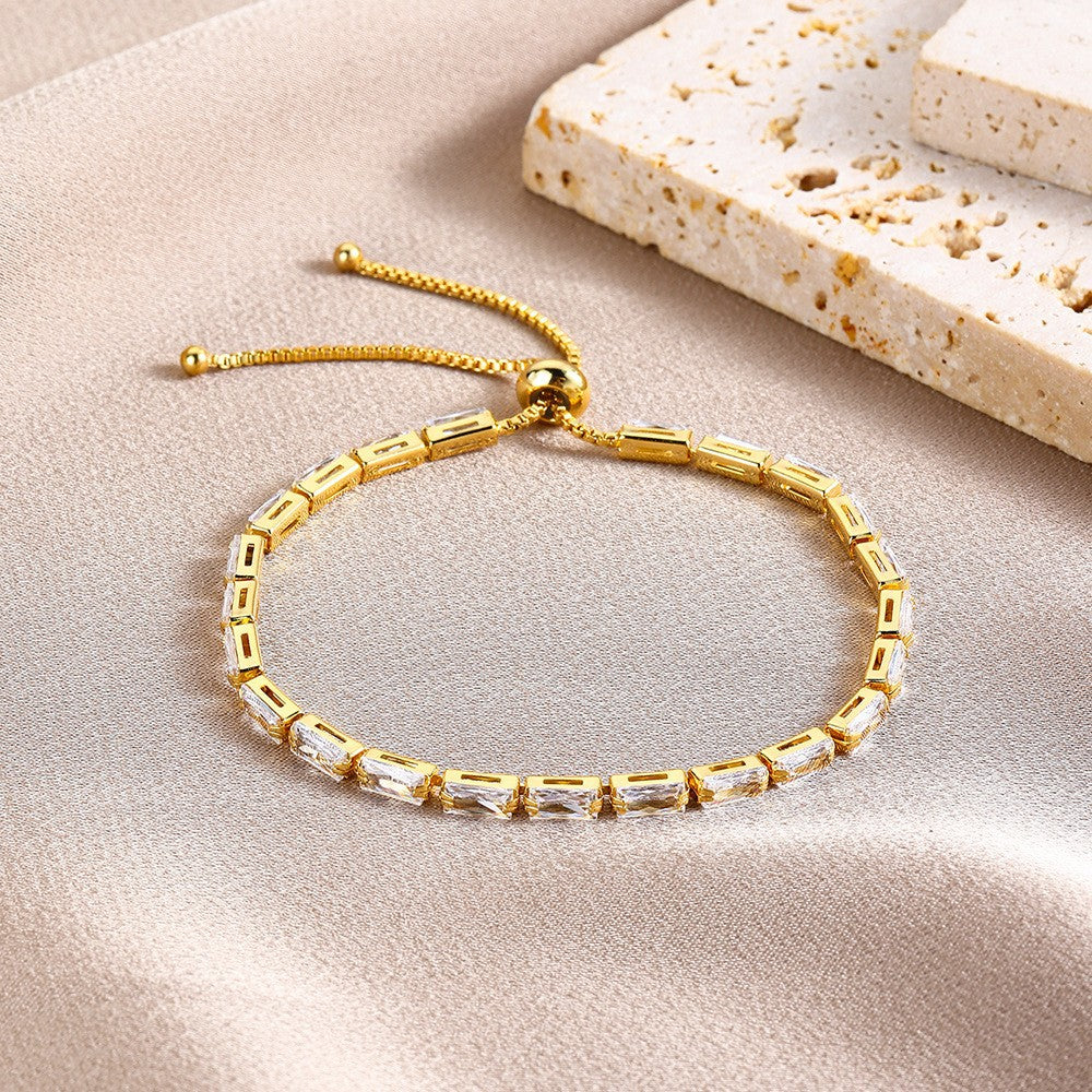 Bracelet Horizon Tennis | Or